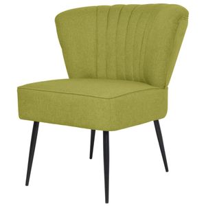 【Neu】Cocktailsessel Cocktailstuhl Grün Stoff Gesamtgröße:64 x 73 x 81 cm BEST SELLER-Möbel-Stühle-Sessel im Landhaus-Stil