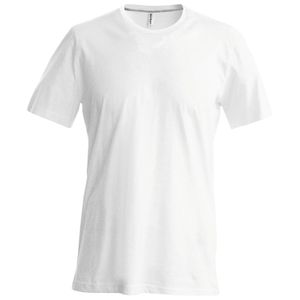 Kariban pánské tričko Slim Fit RW706 (Medium) (White)