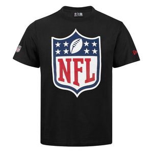 New Era - NFL Shield Logo T-Shirt - Schwarz Farbe: Schwarz Größe: S