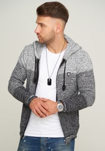CARISMA Herren Strickjacke CRBURSA Grobstrick mit Kapuze