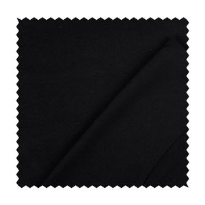 Bündchen gerippt Meterware schwarz - Bündchenstoff Uni, Rippen Schlauchware - gerippte Strickware, Jerseystoff, Rippbündchen  100 Kl.1 *Ab 25cm