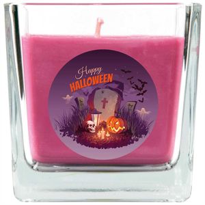 HS Candle "Halloween" Duftkerze im Glas - viele Motive zur Auswahl, Ideale Herbstdeko