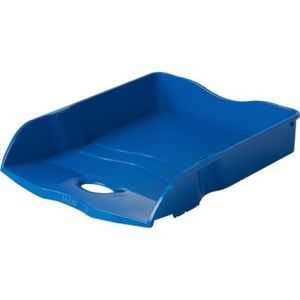 Briefkorb C4 blau recyceltem Kunststoff