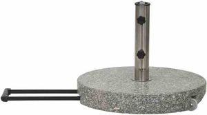 SIENA GARDEN Granitständer Trolley 40 kg rund
