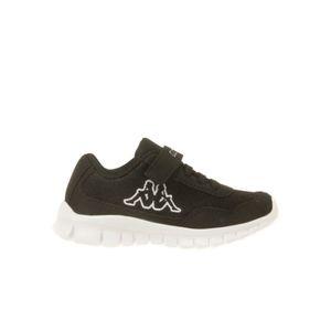 Kappa Unisex-Kinder Sneaker 260604K schwarz/weiss, Schuhgröße:25 EU