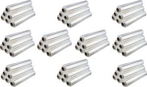 Stretch fólia V1 Trade 6 Transparent 350 m x 50 cm – Ručná Stretch fólia na nábytok a sťahovanie – Baliaca fólia