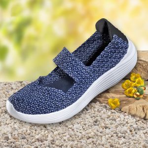 Hallux-valgus-Schuh für Damen, blau, Größe:38