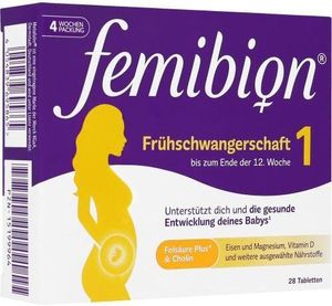 Femibion 1 Frühschwangerschaft Tabletten 28 St