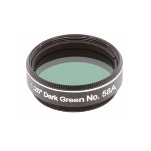 Explore Scientific Filter 1.25" Dunkelgrün Nr.58A