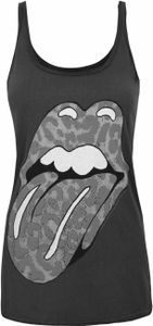 Amplified - dámská vesta "Leopard Lick" NS6471 (XS) (antracitová)
