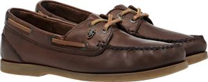 Moretta - Damen Bootsschuhe "Avisa", Leder ER390 (37 EU) (Kastanienbraun)