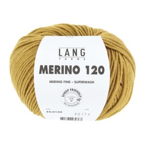MERINO 120 von LANG YARNS (0150 - messing)