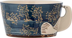 Hezha Schale, Blue, Steingut