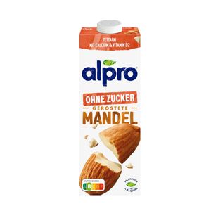 Alpro Mandeldrink ohne Zucker geröstet fettarm mit Calcium 1000 ml