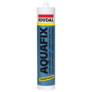 Soudal Aquafix Reparaturmasse 310ml, transparent