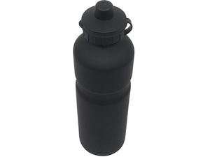 POINT Trinkflasche Hochwertige Alu Trinkflasche, 750 ml Mit Dichtungsring und Trinkventil-Schutzkappe, hygienisch, gesch