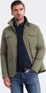 Ombre Clothing Übergangsjacke für Männer Ive khaki L