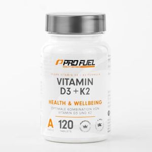 ProFuel Vitamin D3 + K2, 120 Tabletten Dose