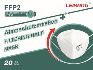 20x tvárová maska Leikang LK-008 FFP2