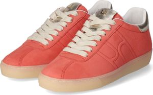 Högl Damen Low Sneaker / Schnürschuhe Orange(koralle) Rauleder Größe: 42