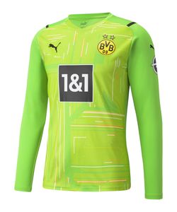 PUMA BVB Borussia Dortmund Torwarttrikot langarm 2021/22 jasmine green/puma black S