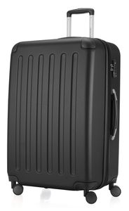 HAUPTSTADTKOFFER - Spree - Velký kufr rozšiřitelný XL trolley odbavené zavazadlo, TSA, 75 cm, 119 litrů, ,Black