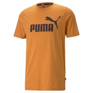 PUMA Herren ESS Essential Logo Tee T-Shirt 586667 27 orange Übergröße bis 4XL, Bekleidungsgröße:4XL
