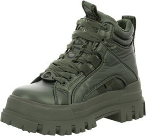 Schnür-Stiefeletten für Damen in grün