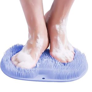 Fußmassagegeräte, Massagegeräte, Dusche Fußwäscher Massagegerät, Fußwaschbürste, Silikon, blau