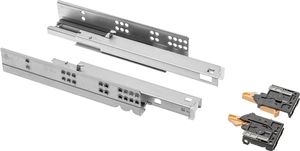 Unterflurführung Schubladenauszug Schubkastenauszug Soft Close System Vollauszug 450mm
