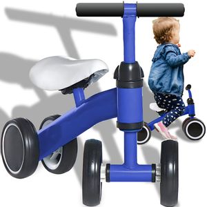 Laufrad ab 2 Jahre bis zu 25 kg Balance Fahrrad Kinderlaufrad Lauflernrad Räder Lenkrad Sattel Höhenverstellbar Leicht für Kinder 1-3 Jahre Blau Retoo