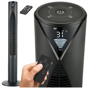 REVENTO® Maximus stĺpový ventilátor - stojanový ventilátor + ionizácia Tichý s diaľkovým ovládaním