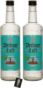 Berliner Luft Pfefferminz Likör 2er-Set 2x0,7L 18% Vol. - [Enthält Sulfite]