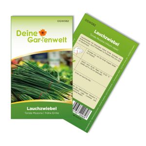 Lauchzwiebeln Tonda musona Samen - Allium cepa - Lauchzwiebelnsamen - Gemüsesamen - Saatgut für 100 Pflanzen