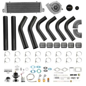 T3/T4 T04E TURBOLADER SATZ .63 350PS Druckdose + Ladeluftkühler Rohrleitungen