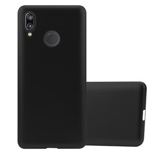 Cadorabo ochranné pouzdro pro Huawei P20 LITE 2018 / NOVA 3E Black pouzdro na mobilní telefon TPU silikonové pouzdro Cover Case