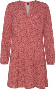 Protest Salud Langarmkleid Rot S Frau Rot S