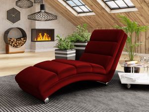 MIRJAN24 Sessel Holiday Premium, Relaxsessel, Liegesesse, Relaxliege mit verchromte Füße, Elegant, Fernsehsessel (Farbe: Venus Velvet 2926)