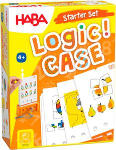 HABA Logic! CASE Starter Set 4+, Logikspiel für Kinder ab 4 Jahren, Reisespiel, 306118