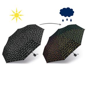 Happy Rain Mini AC waterreactive Automatik Regenschirm Schirm 42300