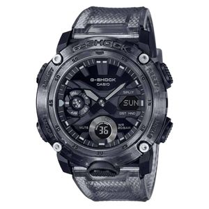 Casio G-Shock Uhr GA-2000SKE-8AER Armbanduhr schwarz transparent