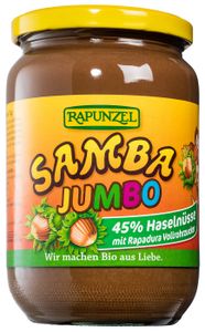 Rapunzel Samba Haselnuss Jumbo, Schokoaufstrich 750g