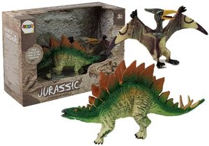 Dinosaurier Stegosaurus, Pteranodon Figurenset