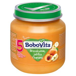 Bobovita Pfirsiche Äpfel & Bananen nach 5 Monaten 125 G
