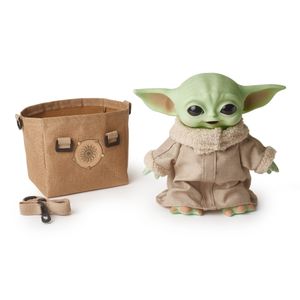 Star Wars Mandalorian The Child Baby Yoda Funktionsplüsch & Tasche Geschenkset