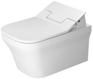 Duravit Wand-WC RIMLESS P3 Comforts tief, 380 x 570 mm, SensoWash weiß