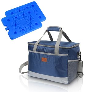 Jiubiaz Kühltasche Kühltaschen 15 Liter,Marine , leicht und wasserdicht