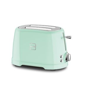 Novis Iconic Line - Toaster T2 neomint SET mit Brötchenwärmer