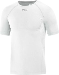JAKO Compression 2.0 funkční tričko s krátkým rukávem bílé XL