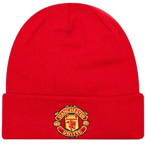 New Era Čepice Core Cuff Beanie Manchester United Fc Hat, 11213213